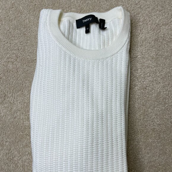 Theory - XS - Men's White Sweater